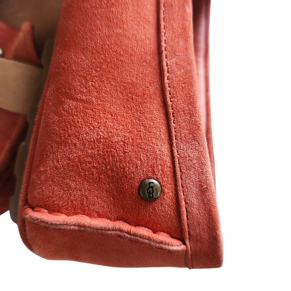 UGG Orange Loafers US 8 Leather Moccasins - Picture 13 of 16